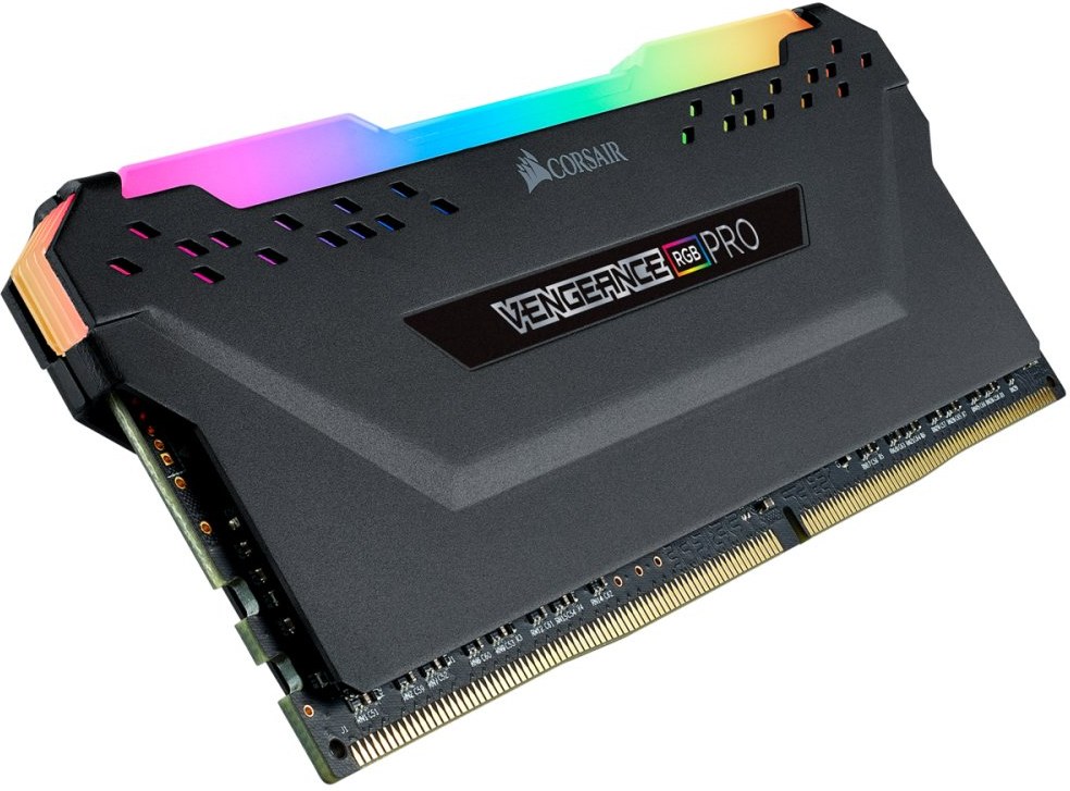Corsair Vengeance RGB Black, DDR4, DIMM, 4266 MHz, 16 GB, XMP 2.0, 1.4 V, čierna