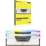 Corsair Vengeance RGB, DDR5-5200, CL40 - 32 GB Dual-Kit, biela