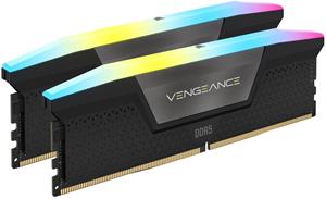 Corsair Vengeance RGB, DDR5-5200, Intel XMP 3.0, CL38 - 96 GB Dual-Kit, schwarz