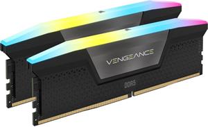 Corsair Vengeance RGB, DDR5-5600, CL40, Intel XMP 3.0 - 96 GB Dual-Kit, čierna