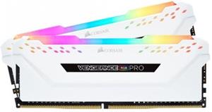 Corsair Vengeance RGB PRO DDR4 16GB (2x8GB) 3200MHz CL16 1.35V XMP 2.0 White