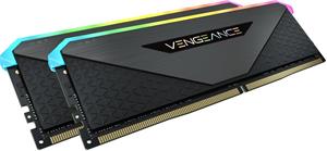 Corsair Vengeance RGB RT, DDR4-3600, CL16 - 32 GB Dual-Kit čierna