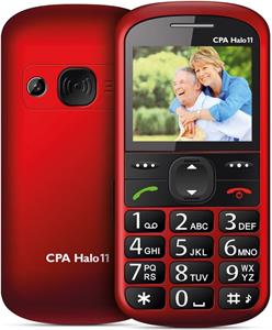 CPA Halo 11, červený, telefón pre seniorov
