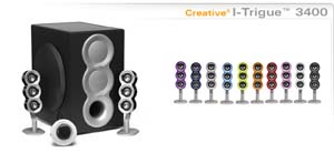 Creative I-Trigue 3400 black 2+1