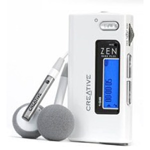 Creative Zen Nano Plus 1GB White