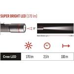 CREE LED Ultibright 60, P3160, kovové svietidlo