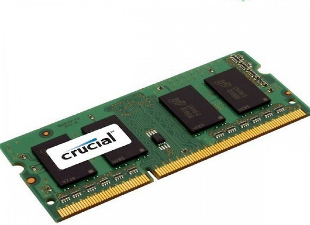 Crucial, 1600MHz, 4GB, DDR3L SODIMM