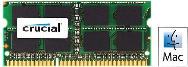 Crucial 1866MHz, 8GB, DDR3L, SODIMM 1.35V pre MAC