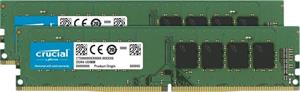 Crucial, 2x32 GB, 3200 MHz, UDIMM DDR4