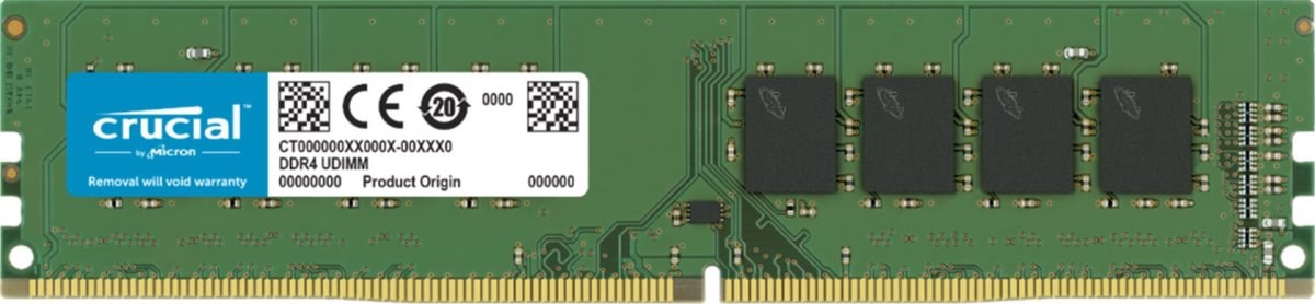 Crucial 8GB, 2666MHz, DDR4
