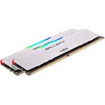 Crucial Ballistix RGB, DDR4, DIMM, 3200 MHz, 64 GB (2x 32 GB kit), CL16, biela