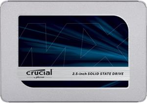 Crucial MX500, SSD, 4TB, čierny