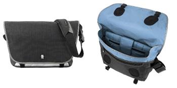 Crumpler Dinky Di Laptop Messenger L - dull black/dk. mouse grey