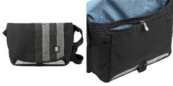 Crumpler Dinky Di Messenger S - dull black/dk. mouse grey