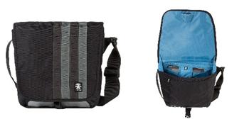Crumpler Dinky Di Sling M - dull black/dk. mouse grey