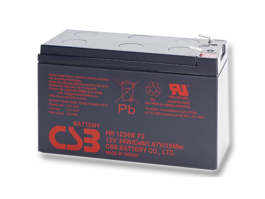 CSB batéria HR1234W F2 12V/9Ah