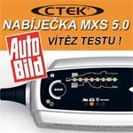 CTEK MXS 5.0 Test & Charge pre batérie (12V, 5A, 1,2-110Ah/ 160Ah)