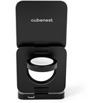 Cubenest 3v1 skladacia bezdrôtová nabíjačka S312 Pro, čierna