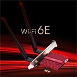 Cudy AX5400 Wi-Fi 6E PCI-Express sieťová karta, Tri-Band, ext. anténa (WE3000S)