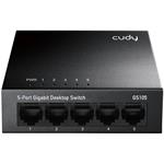 Cudy GS105 5.0, switch 5-portový Gigabit, kovový