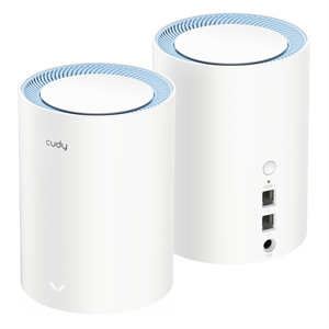 Cudy M1200 (2-Pack), Wi-Fi Mesh systém AC1200, set 2 ks