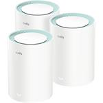 Cudy M1300 (3-Pack), Wi-Fi Mesh systém Gigabit AC1200, set 3 ks