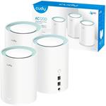 Cudy M1300 (3-Pack), Wi-Fi Mesh systém Gigabit AC1200, set 3 ks