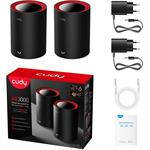 Cudy M3000(2-Pack), Wi-Fi 6 Mesh systém 2.5G AX3000, set 2 ks