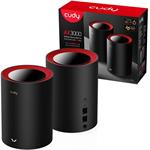 Cudy M3000(2-Pack), Wi-Fi 6 Mesh systém 2.5G AX3000, set 2 ks