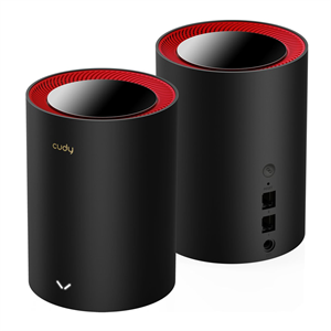 Cudy M3000(2-Pack), Wi-Fi 6 Mesh systém 2.5G AX3000, set 2 ks, (rozbalené)