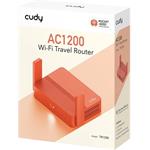 Cudy TR1200, Wi-Fi VPN Travel Router, cestovný AC1200