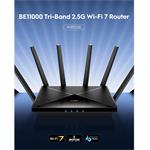Cudy WR11000, Wi-Fi 7 Tri-Band Mesh 2.5G router BE11000