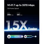 Cudy WR3600H, Wi-Fi 7 Mesh 2.5G router BE3600