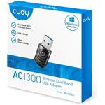 Cudy WU1300S, Wi-Fi USB 3.0 sieťová karta AC1300