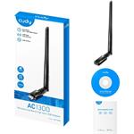 Cudy WU1400, Wi-Fi USB 3.0 sieťová karta, ext. anténa AC1300