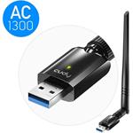 Cudy WU1400, Wi-Fi USB 3.0 sieťová karta, ext. anténa AC1300