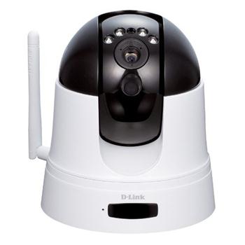 D-Link DCS-5222L/E Securicam Wireless N HD Day & Night PTZ Camera, H.264, MJPEG, IR LED,ICR, Micro SD Card w/mydlink