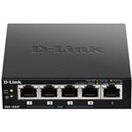 D-Link DGS-1005P 5-port Gigabit Desktop PoE+ Switch, PoE budget 60W