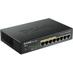 D-Link DGS-1008P, 8-port 1Gb switch, 4x PoE