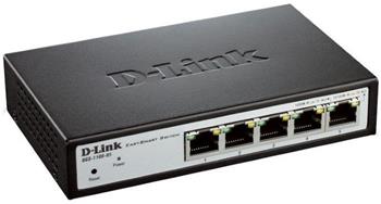 D-Link DGS-1100-05PD, PoE powered GE Smart switch