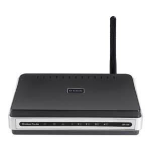 D-Link DIR-300 Wireless G Router with 4 Port 10/100 Switch