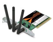 D-Link DWA-547 N650 Draft 802.11n Rangebooster, PCI