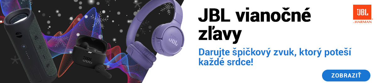 Darujte špičkový zvuk, darujte JBL