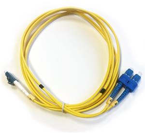 DATACOM optický patchcord LC-SC 09/125 SM 2m duplex
