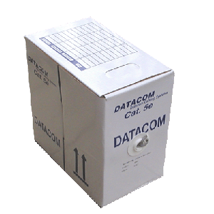 DATACOM UTP Cat5e PVC kabel 305m (lanko) čierny