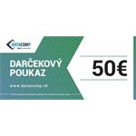 Datacomp darčekový poukaz 50 Eur