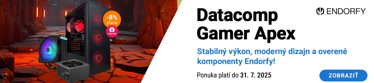 Datacomp Gamer Apex s 8% zľavou a darčekom!