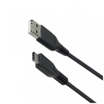 Dátový kábel Fontastic USB-C 2.0, 1m, čierny
