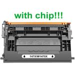 DC print kompatibilný toner pre HP 147X/W1470X-Plne funkčný čip! Black 25200 strán