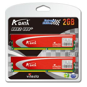 DDRAM2 2x1GB ADATA Vitesta Extreme Edition 800 CL4